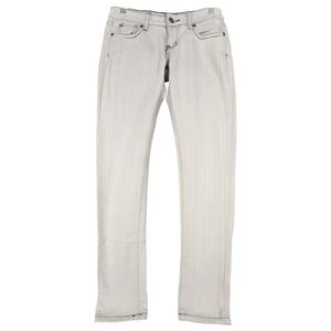 Rampage Denim Jeans Size 3 Light‎ Wash Gray Black Stitching Low Rise Skinny